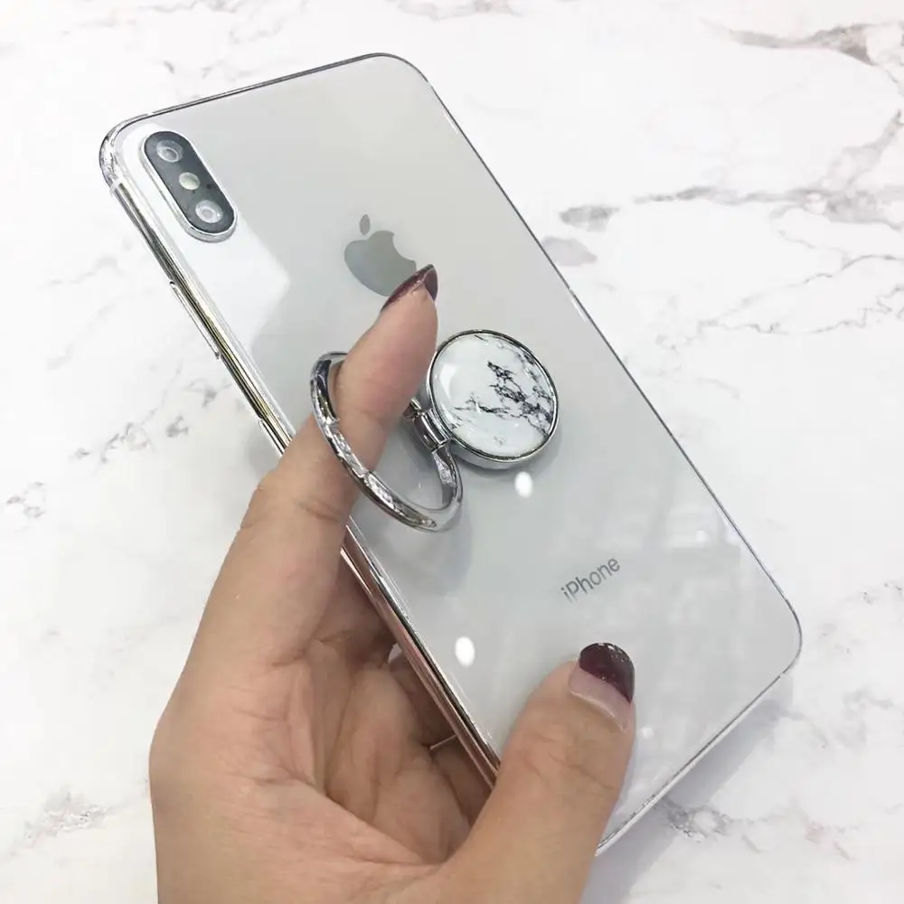 Novelty Luxury Marble Jelly Metal Phone Ring stand holder Sticker for iPhone iPad Huawei Universal cellphone accessories Novelty Luxury Marble Jelly Metal Phone Ring stand holder Sticker for iPhone iPad Huawei Universal cellphone accessories