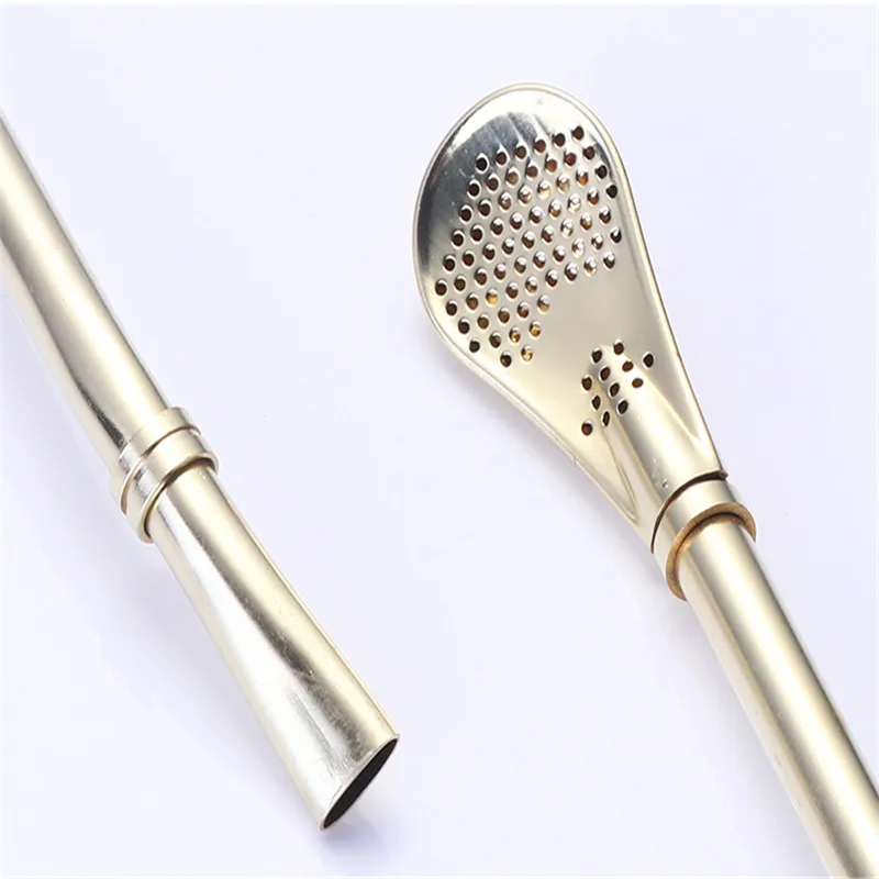 304 Stainless Steel Strainer Lengthened Spoon Strainer Reusable