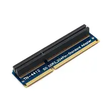 SO-DIMM 204Pin DDR3 тестовая защита памяти адаптер TN-4412 Riser Card для RVS 204Pin слот для ноутбука
