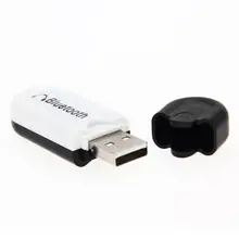 2 в 1 Bluetooth USB ключ+ Bluetooth аудио приемник набор с аудио кабелями Поддержка всех A2DP стерео Bluetooth устройств