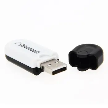 

2 in 1 Bluetooth USB Dongle + Bluetooth Audio Receiver Set with Audio Cables support all A2DP stereo Bluetooth devices