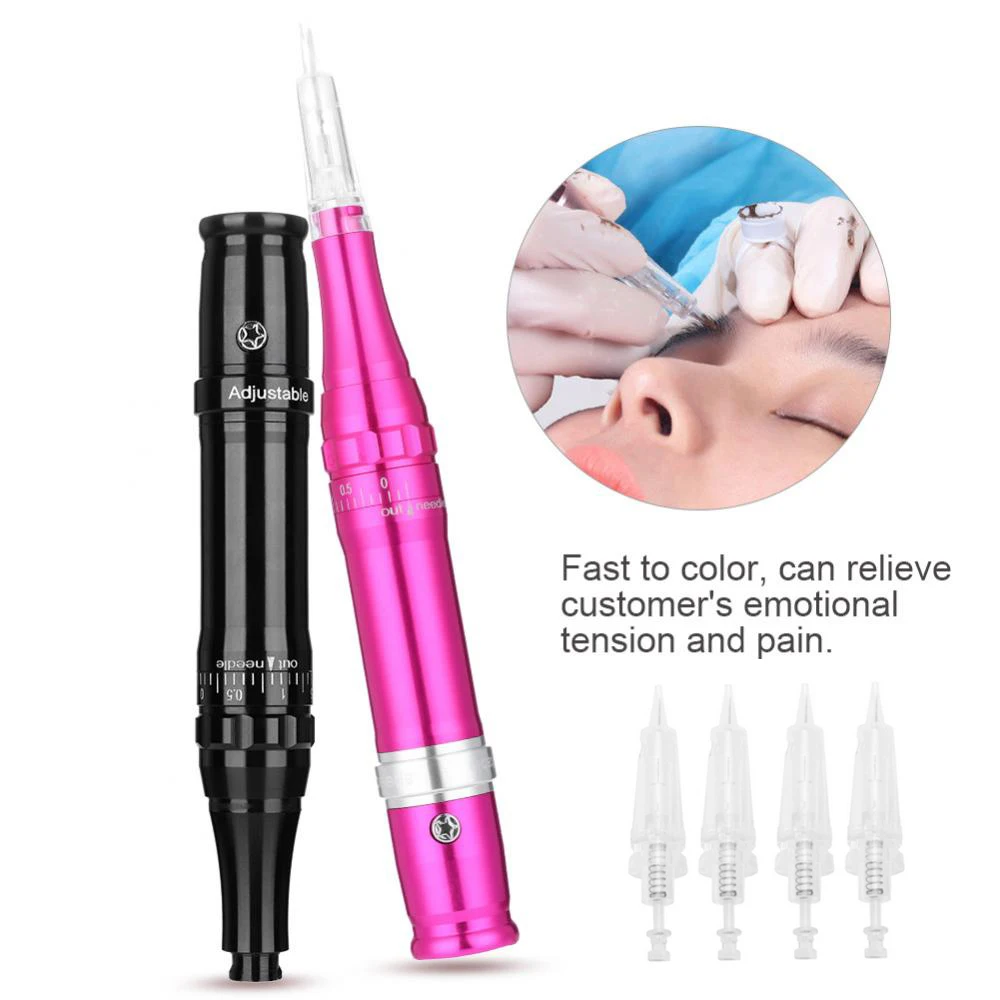 

35000RPM Permanent Makeup Machine Eyebrow Eyeliner Lip Tattoo Pen Tattoo Machine Permanent Makeup Machine 110-240V US EU