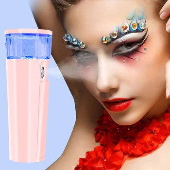 

Portable Mini Nano Mist Sprayer Power Bank Facial Full Body Nebulizer Steamer Beauty Makeup Tool Handy Face Spray Skin Care kit
