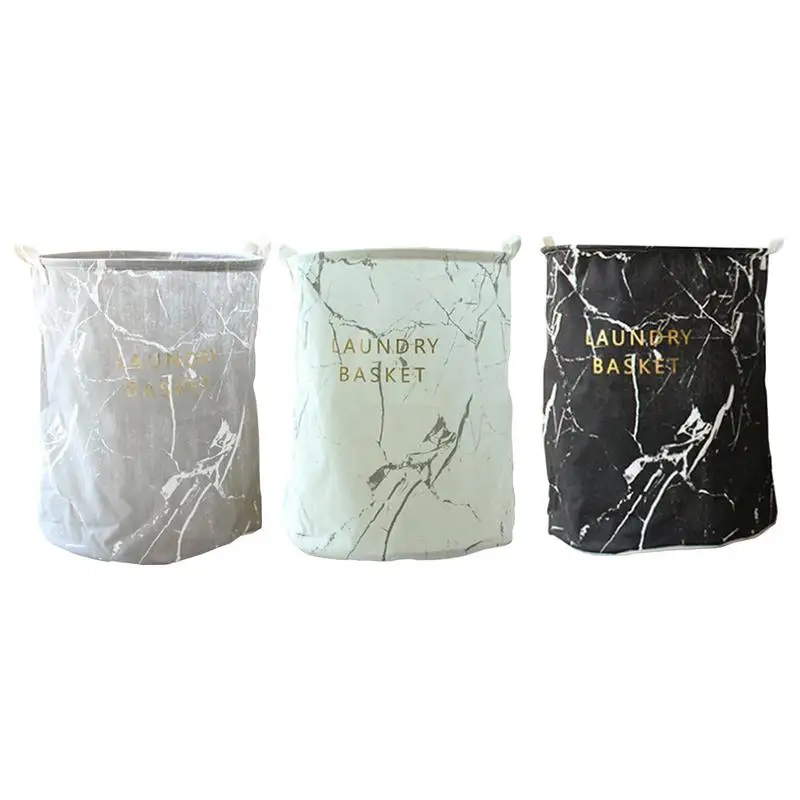 

Round Storage Bin Large Basket Collapsible Clothes Laundry Hamper Storage Bin Dirty Clothes Home Supplies Products Organizers