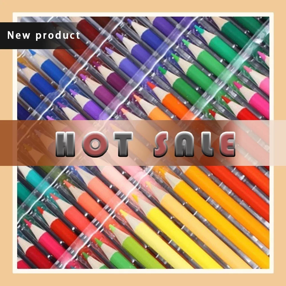 

Hot Sale Practical 72 color Cartoon color pen graffiti oily water-insoluble cute kawaii pencil drawing tools painting supplies