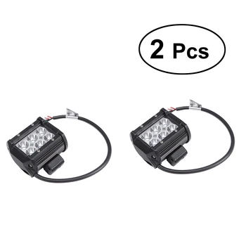 

2Pcs 18W LED Headlight Bulb SMD 18W 7000K LED Fog Light DRL for Car or Motor Use (White Light)