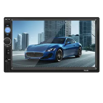 

7Inch Bluetooth Touch Screen MP5 Card Machine 2 Din Car Stereo Radio Car Reversing Monitor for 2 DIN 7" HD MP5