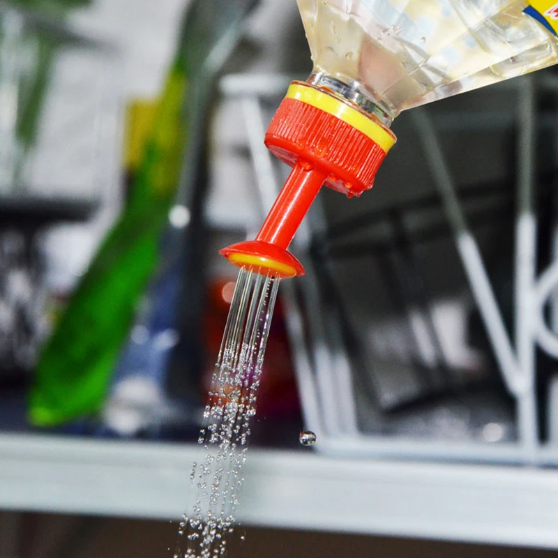 

Plastic Sprinkler Nozzle Flower Waterers Bottle Watering Sprinkler Home Pot Water Bottle Nozzle Plants Flower Watering Tools
