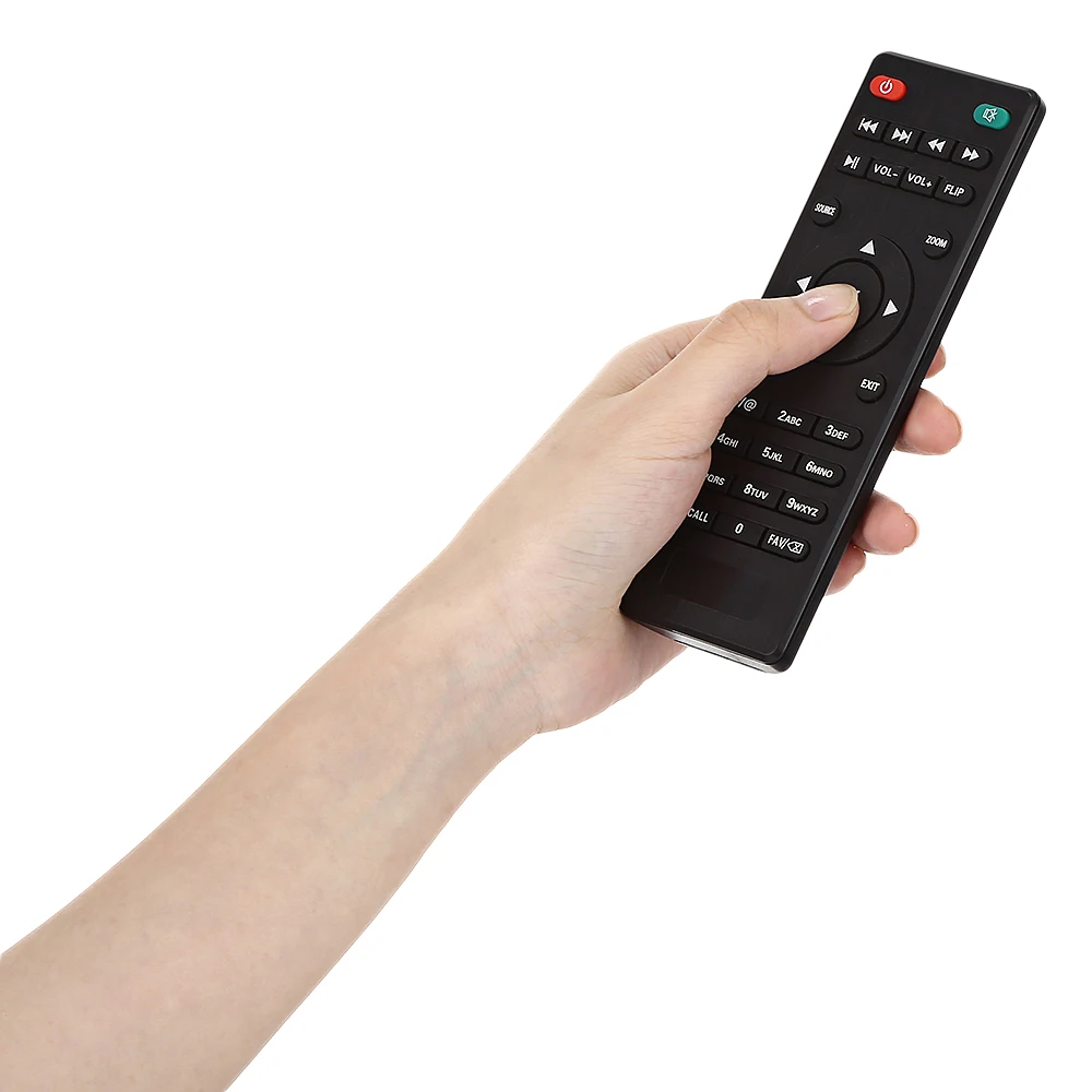 Мощный T5 ЖК дисплей проектор High Definition Multimedia портативный мини 1000lm 2000: 1 с Динамик