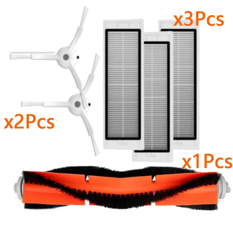 

Main/Side Brushes & Filters Set For XIAOMI Roborock S50 S51 Vacuum