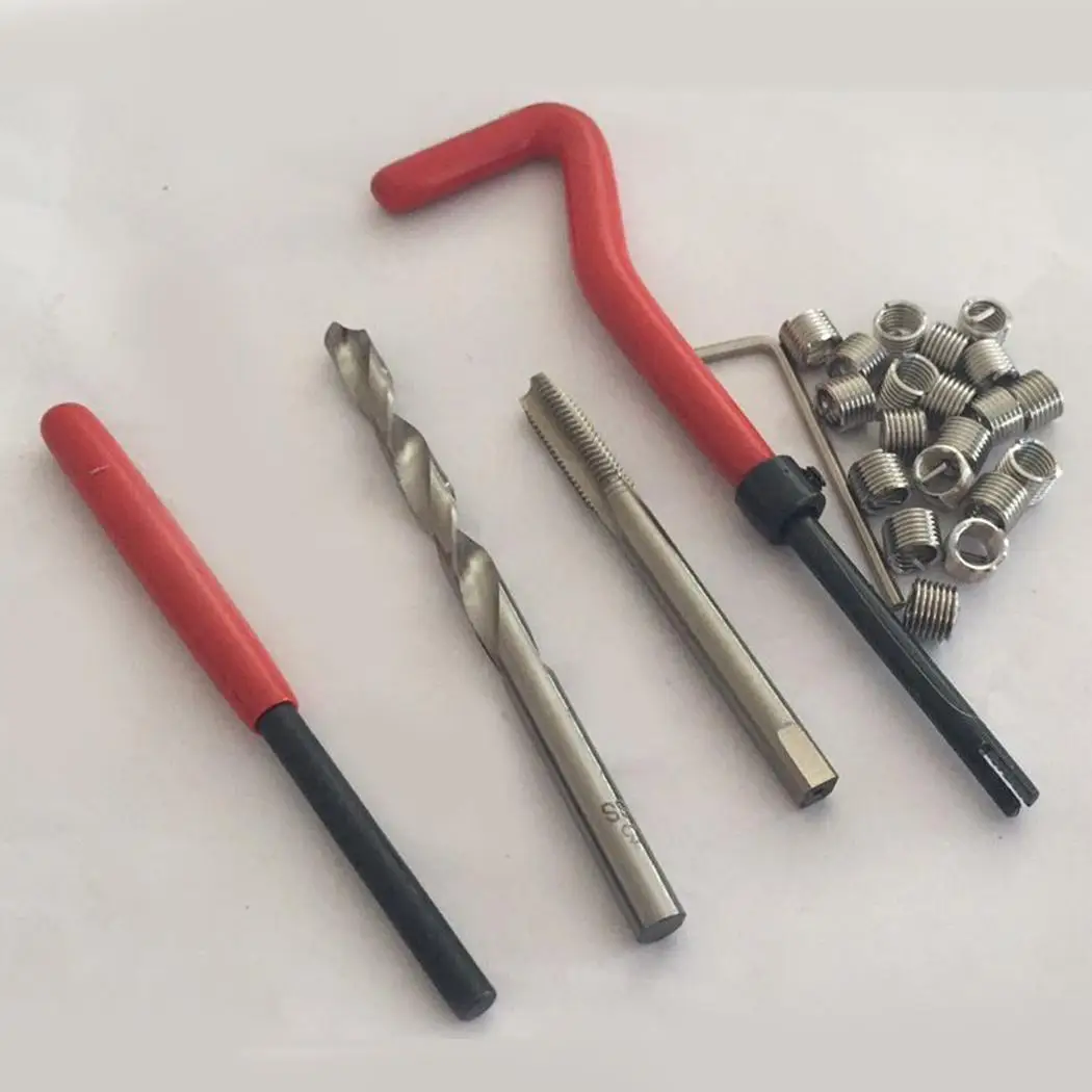 052 комплект для ремонта резьбы 25 шт M6x1.0x8.0mm 0 22 КГ как на картинке|Охлаждение