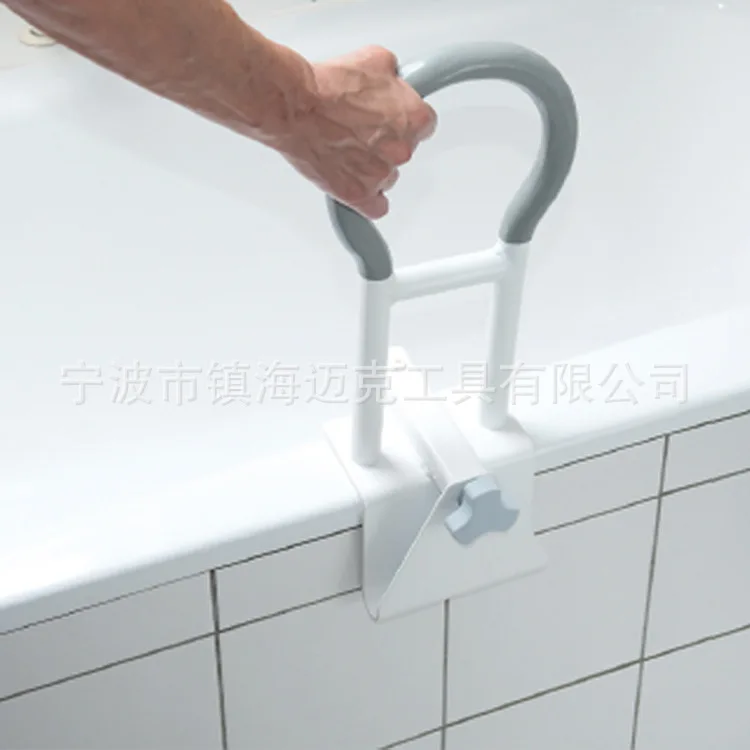 

Europe and the United States new punch-free stainless steel bathtub armrests Elderly pregnant women bath tub safety rails