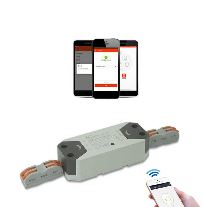 Wifi переключатель умный беспроводной пульт дистанционного управления электрический для DIY домашней автоматизации релейный модуль 10A AC 90-250 В Поддержка IOS Android