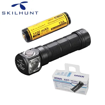 

Skilhunt H03 Led Lampe Frontale CREE XML-2 U4 LED 1200Lm HeadLamp Hunting Fishing including battery and charger