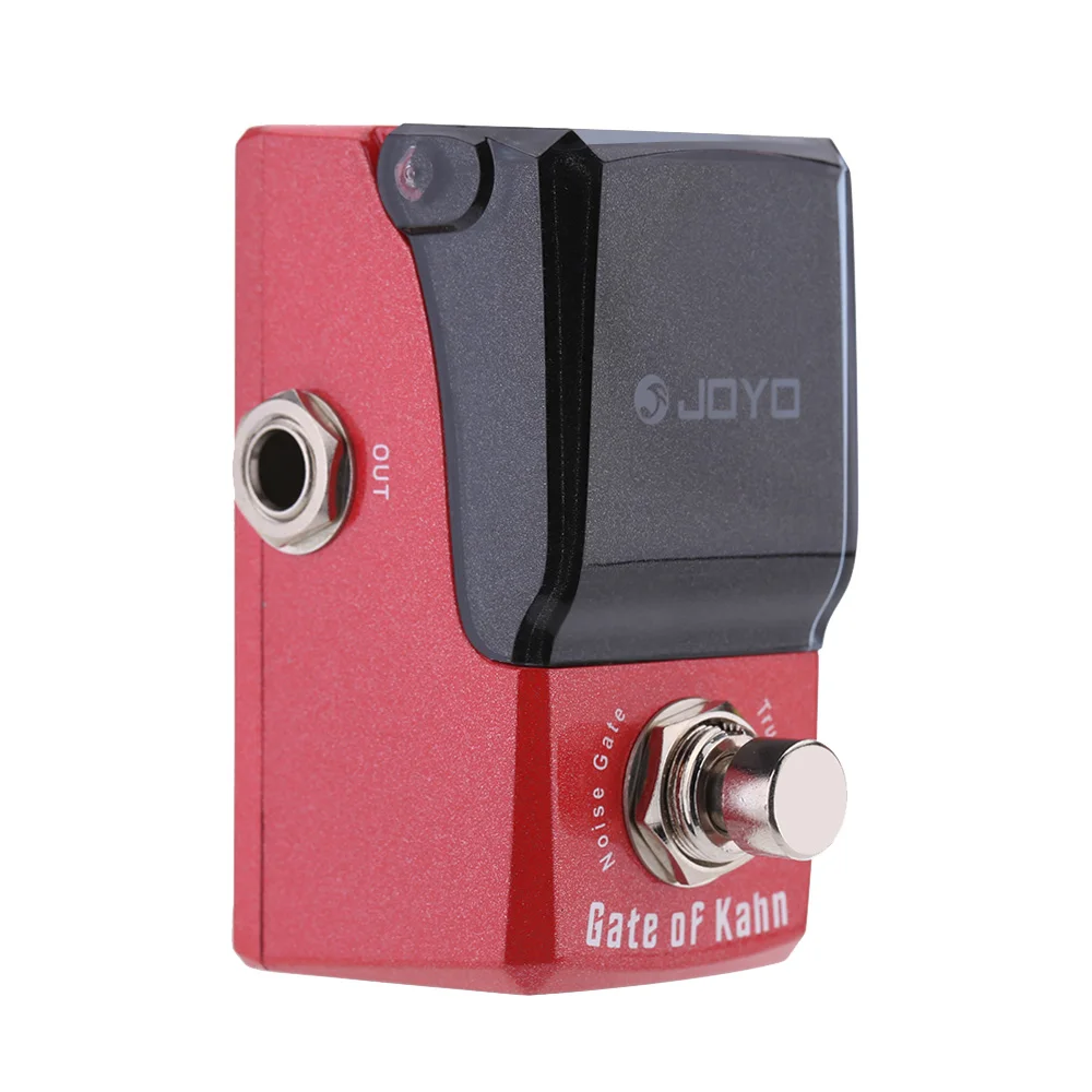 JOYO JF-324 ворота Kahn Noise Gate Мини электрическая бас-гитара Педаль Эффекта с ручкой Guard