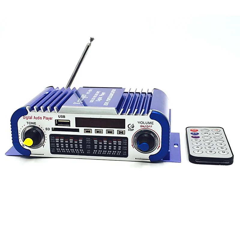 Цифровой Hi Fi автомобильный стереоусилитель Kentiger с USB SD плеером Dac|MP3-плееры| |