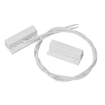 

Magnetic door contact switch alarm normally closed