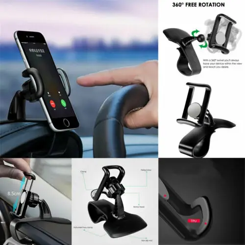  Universal 360 Rotierenden In Auto CD Dash-Slot-Halter Stehen für Handy GPS
