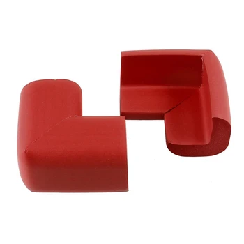 

Table Top Corner Mat Cover Safety Protector Cover Protector Cushion Red 2 Pieces