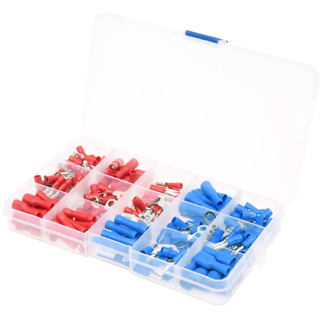 

200X Insulated Electrical terminal Crimp Connectors Crimp Assortment