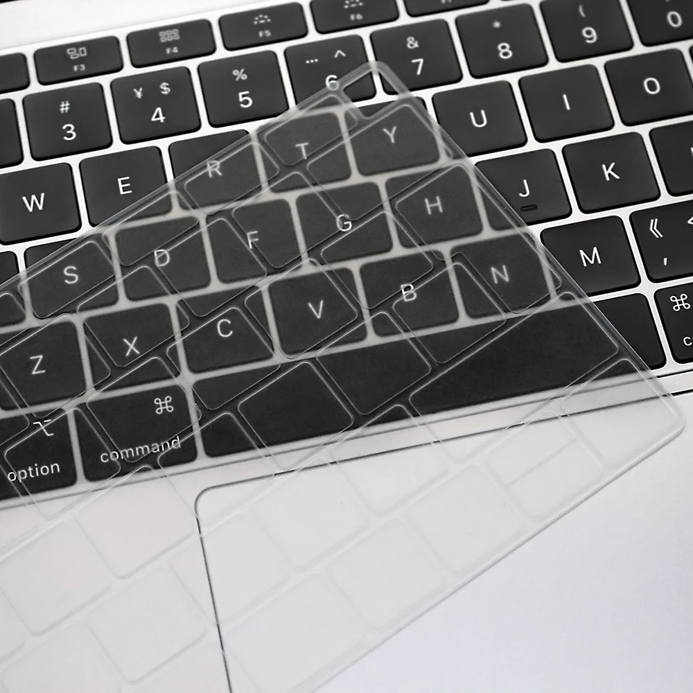 EU and US Silicon Keyboard Cover Transparent Clear Protector For Apple Macbook Air13/11/pro13/15 Retina12 inch All series