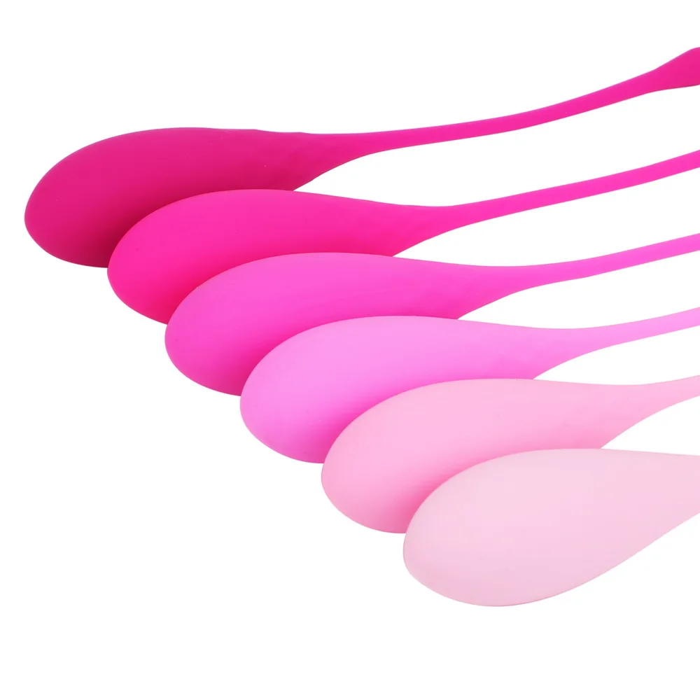 IKOKY 6 Pieces/set Smart Vagina Trainer Exercise Love Ben Wa Ball Vagina Tightening Massager Kegel Ball Sex Toys for Woman