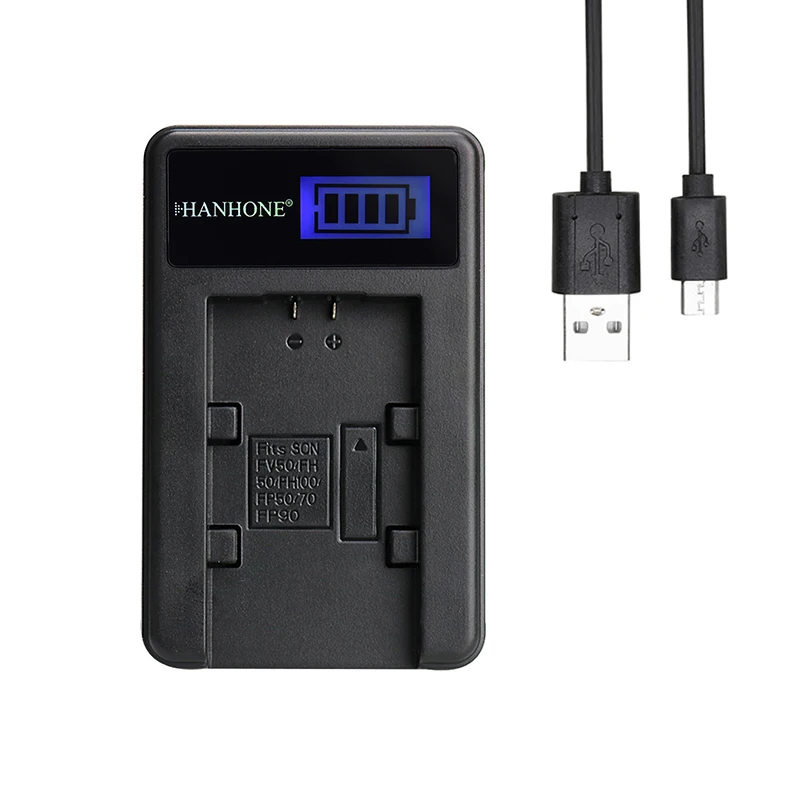 NP-FV70 зарядное устройство LCD USB для Sony NP-FV100 NP FV100 FV50 FV70 FH100 FH70 FH50 FH60 FP50 FP90 30E CX180E VG10E