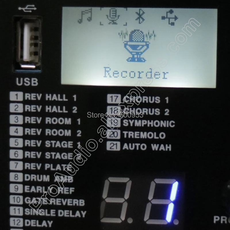 Оригинальное изображение 10 каналов микшер звуковая консоль беспроводная Bluetooth USB