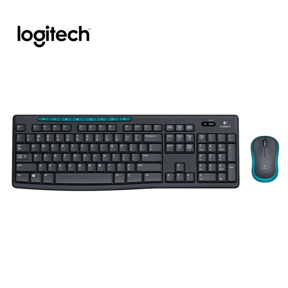 

Logitech MK275 Wireless Keyboard Mouse Combo Laptop Notebook Game Keyboard Mouse Set for Home Office Use Optical Ergonomics