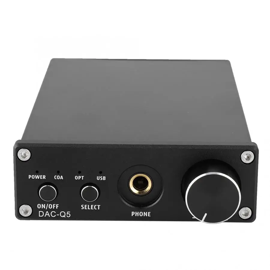 

Bluetooth Amp DAC Audio Decoder HiFi Headphone Amplifier PC-USB 192K/24BIT Optical/Coaxial/USB To Analog Headphone Amplificador