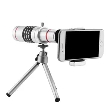 18X высокой четкости объектив камеры Монокуляр Телескоп объектив Комплект с штативом для мобильного телефона с Руководство пользователя