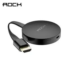 Рок ТВ Стик для Chromecast Mirascreen g2 Беспроводной Wi-Fi приемник AirPlay Chrome Литой Поддержка Hdmi Miracast Hd ТВ для адресации любому устройству группы m2