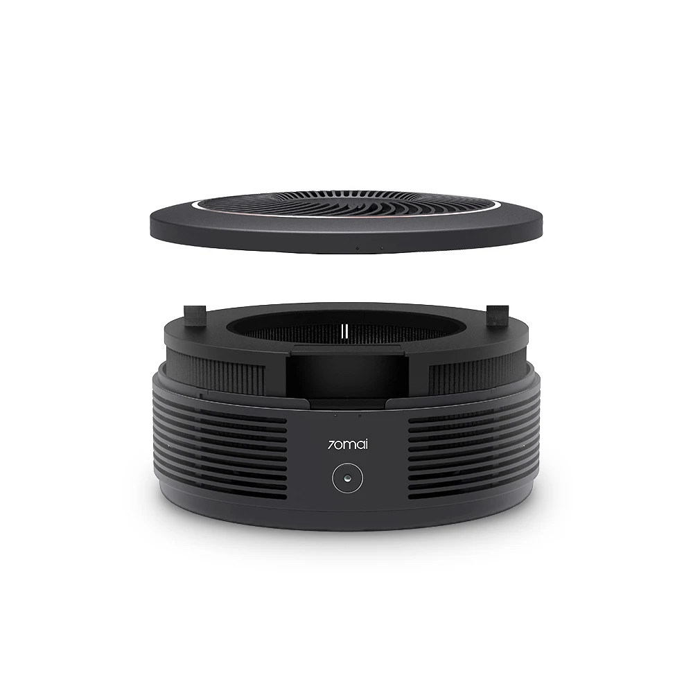Xiaomi 70MAI автомобильный очиститель воздуха Pro PM2.5 фильтр стерилизатор 52m3/h CADR кислородный освежитель воздуха очиститель воздуха для автомобиля бесшумный очиститель