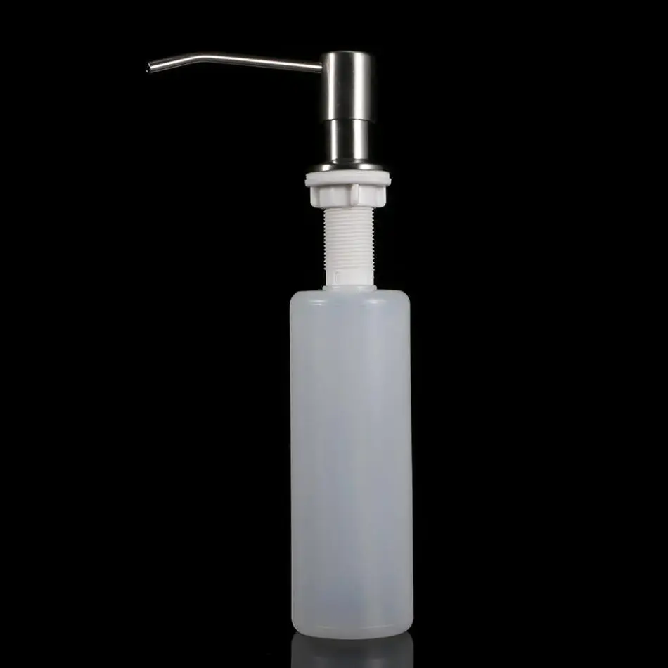 

Liquid Soap Dispenser Kitchen Bathroom Faucet Sink Lotion Pump Storage Holder Bottle Tools fit 25mm~36mm Hole new