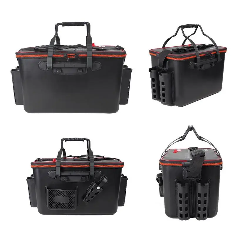 

High Quality Fishing Bag EVA Thickening Leakproof Bucket Portable Camping Hiking Bucket with Handle Fish Tackle Bags Box Pesca