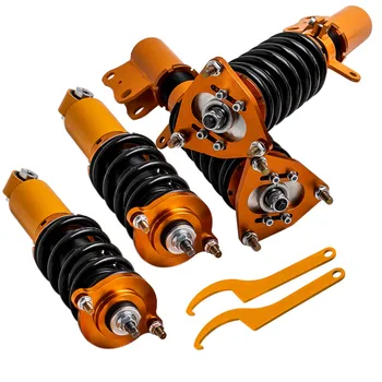 

Assembly Coilovers Coils Kit For Mitsubishi Lancer GT Sportback Hatchback 4-Door 2011-15 Adj. Height Shocks