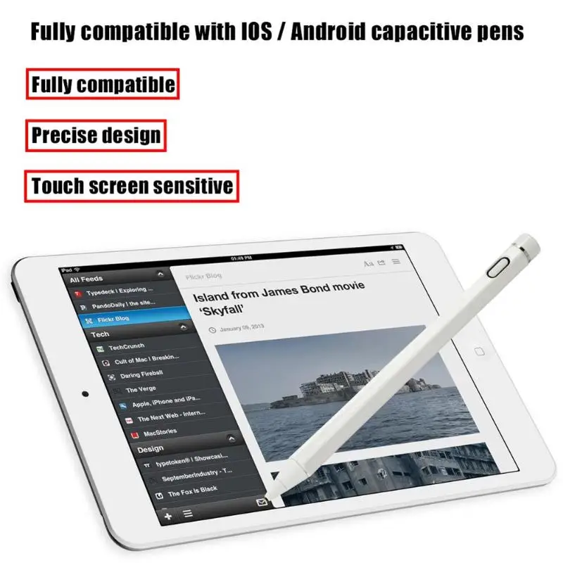 Высокое качество H35 емкостный экран резистивный сенсорный Стилус для iOS Android Windows