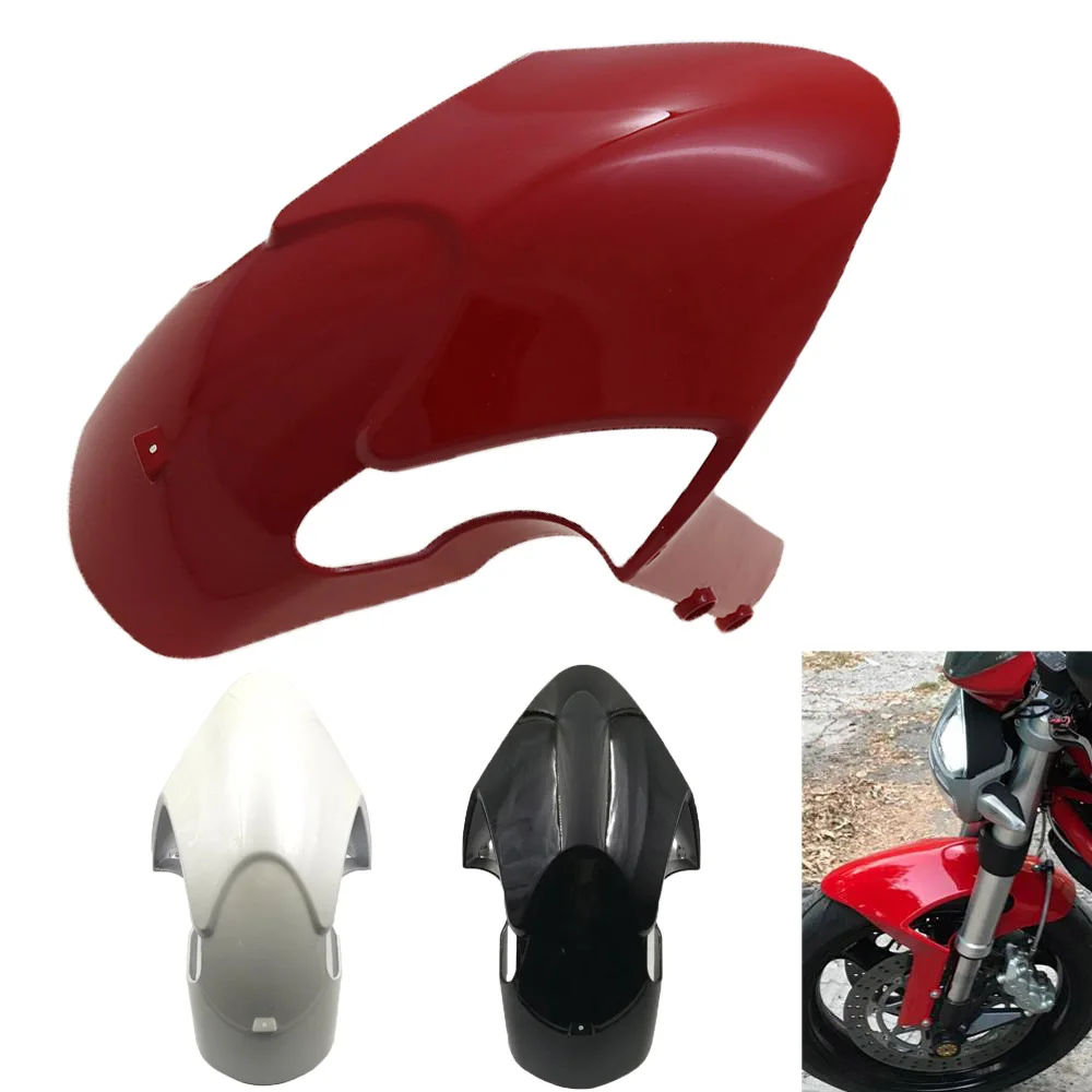 Переднее крыло мотоцикла брызговик блеск обтекатель для Ducati Monster 696 795 796 1200 S4R 1100