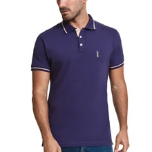 Javier Larrainzar, поло, повседневное, Hombre, JL0000292, синий, темно-синий