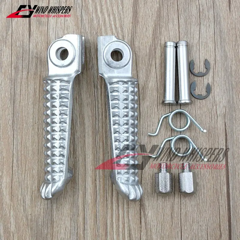 Передние и задние подножки мотоцикла для Yamaha YZF R1 1998 2014 R6 2009 R6S 2003 2008|foot pegs|footrests foot