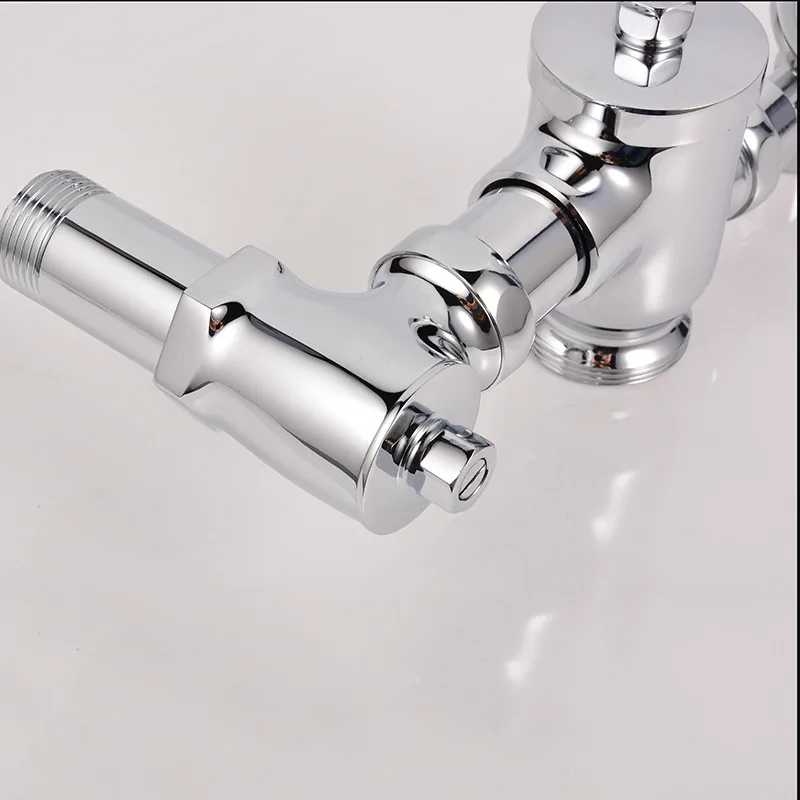 BAIDAIMODENG латунный горизонтальный ножной промывочный водяной клапан переключатель полный приседать Туалет сборка OEM Bluetooth Flusher