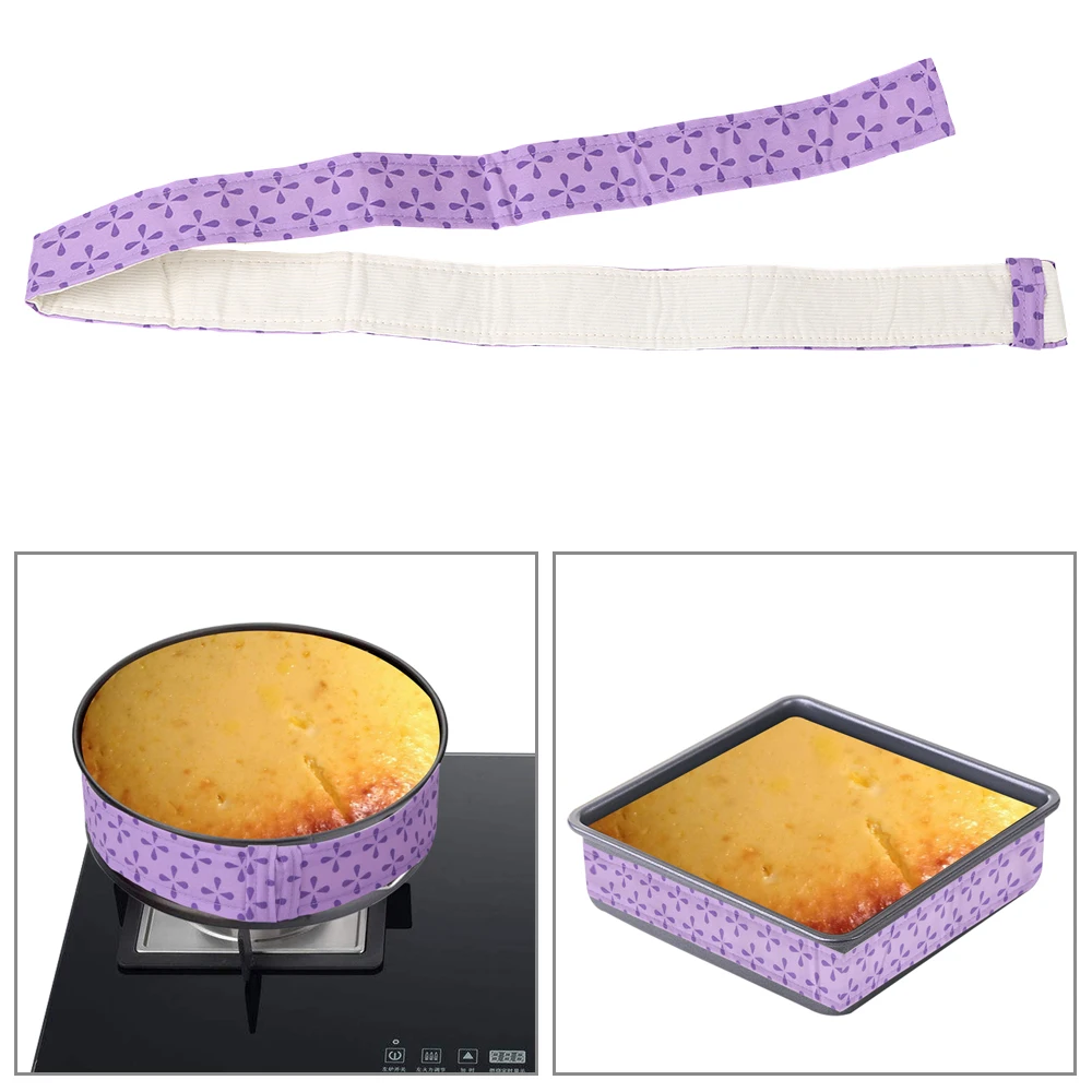 

Cake Pan Strips Bake Even Strip Belt DIY Cakes Baking Tool Baking Tray Strap Strip Bakeware Accessories Bake Moist Level