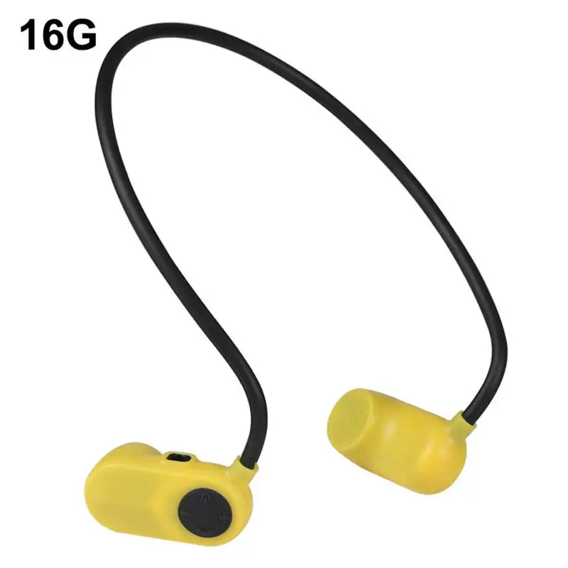 

APT-X Bone Conduction Bluetooth Earphone 16G Memory HIFI Wireless Headset IPX8 Waterproof Swimming Outdoor Sport Earbuds