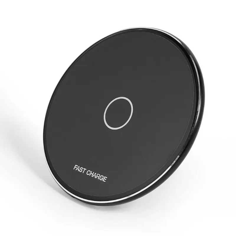 

General Qi Wireless Charger Fast Charging Pad for iPhone 8/X Samsung Galaxy S8/S9 Sony Z3V/Z4V Gold HUAWEI Mate 10 LG G2/G Pro
