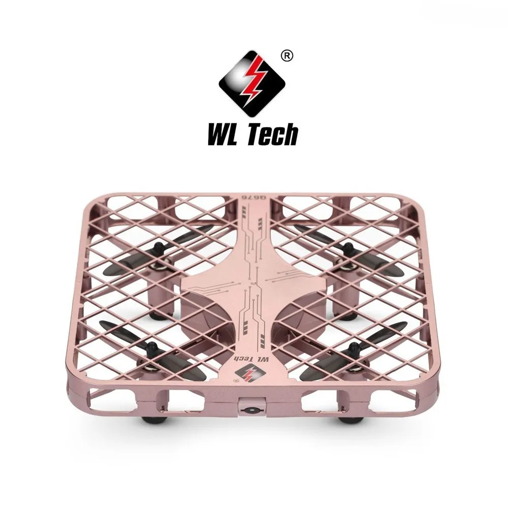 WLtoys Q676 Flycool 1.0MP Wifi FPV Drone Optical Flow Positioning Altitude Hold One Key Return RC Quadcopter Drone Toys