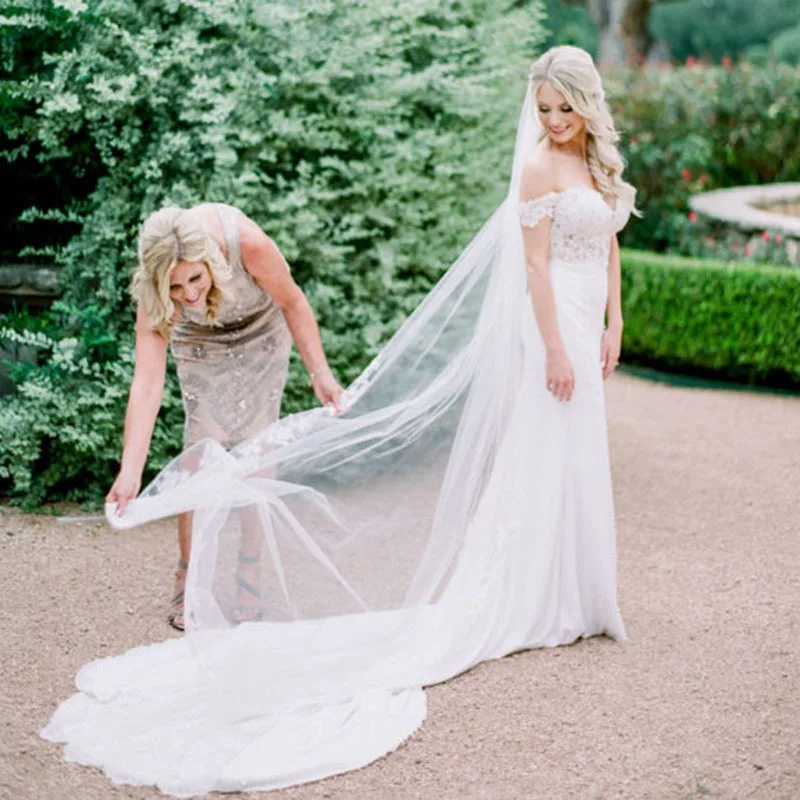 Eightale Romantische Trouwjurk Mermaid Sweetheart Off de Schouder Applicaties Chiffon Rok Bridal Gown Wedding Party Dress Eightale Romantische Trouwjurk Mermaid Sweetheart Off de Schouder Applicaties Chiffon Rok Bridal Gown Wedding Party Dress