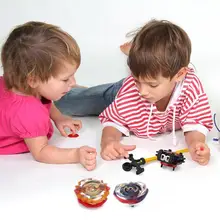 Спиннинг Топ Burst сплав детей взрывной двойной гироскоп DIY игрушка с передатчиком