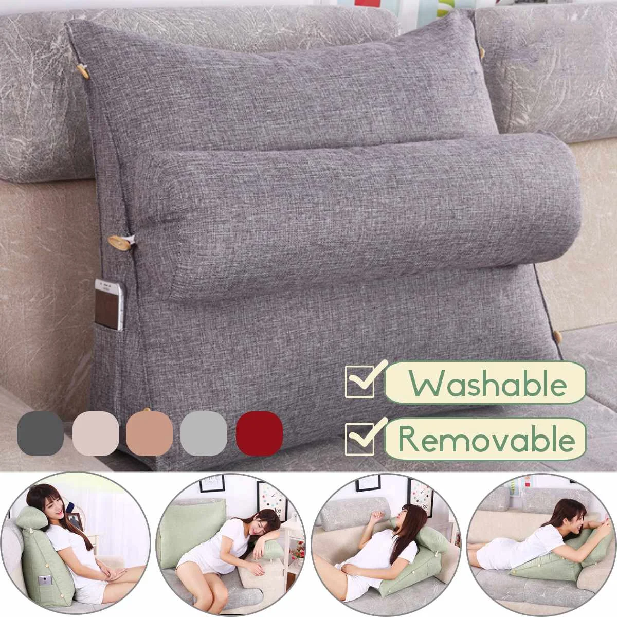 KIWARM قابل للتعديل مسند لمنطقة أسفل الظهر وسادة دعم للظهر وسادة كنبة مكتب مقعد يدعم بقية الرقبة وسادة أريكة غطاء وسادة خصر KIWARM قابل للتعديل مسند لمنطقة أسفل الظهر وسادة دعم للظهر وسادة كنبة مكتب مقعد يدعم بقية الرقبة وسادة أريكة غطاء وسادة خصر