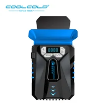 COOLCOLD البسيطة فراغ محمول مسند تبريد للاب توب مدمج به مكبر صوت محمول مروحة مروحة يو إس بي الهواء استخراج لعبة نمط مبرد الكمبيوتر المحمول للجميع...(China)