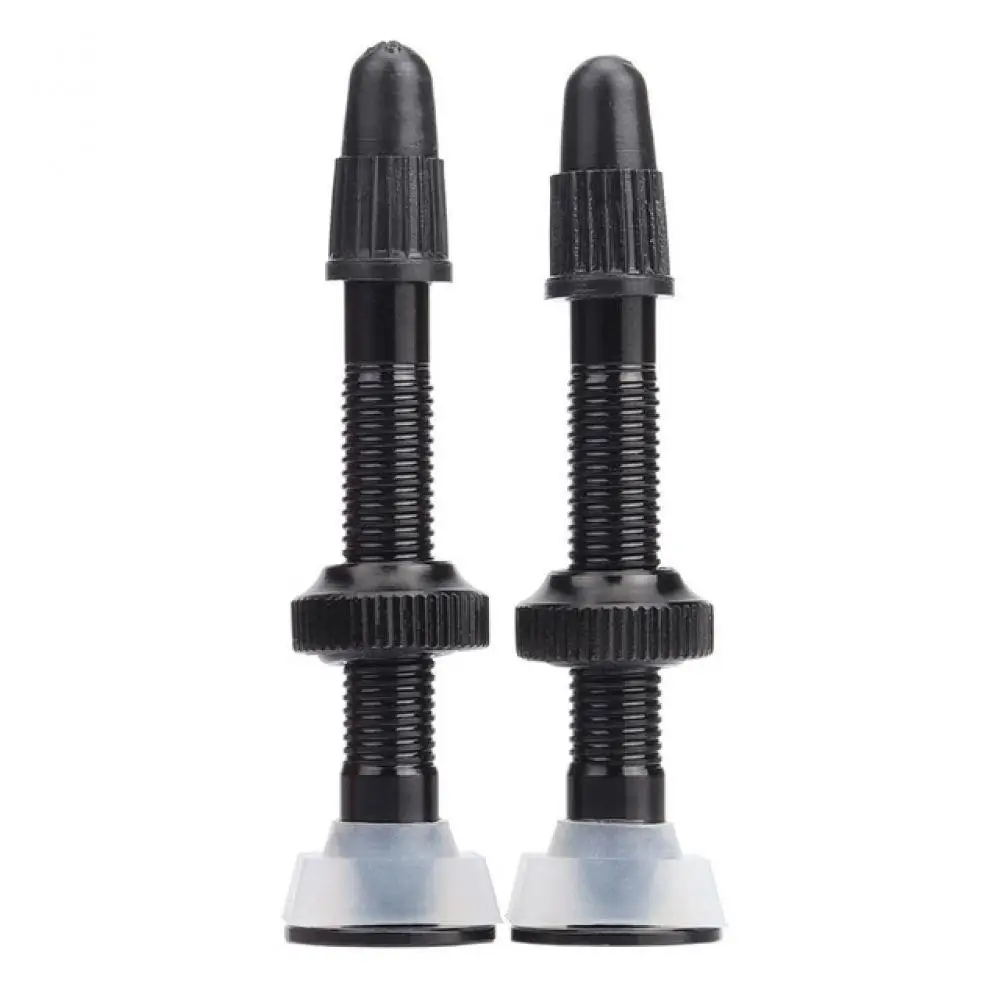 

New 2pcs 40mm MTB Road Bike Extender Valves Aluminum With Tubeless Bicycle Bike Valve For Wide Tire Bicycle